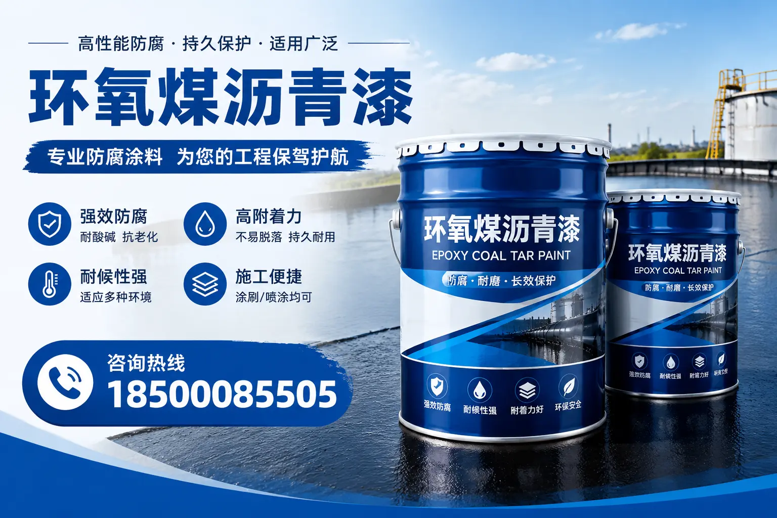 环氧煤沥青漆与其他漆类的比较，上海用户的选择依据
