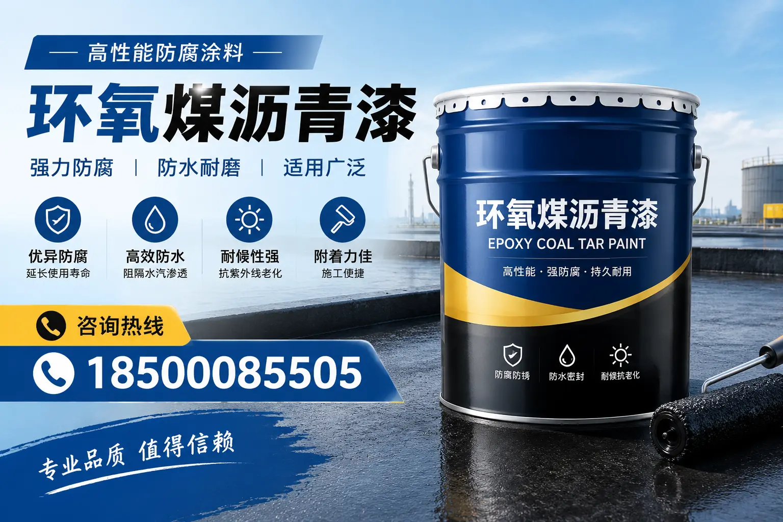 环氧煤沥青漆的主要成分与功能，上海用户深度了解
